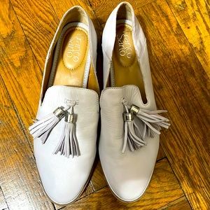Franco Sarto Loafer with Fringe Detail